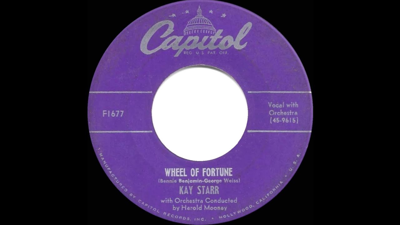Wheel of Fortune by Kay Starr with Orchestra Conducted by Harold Mooney