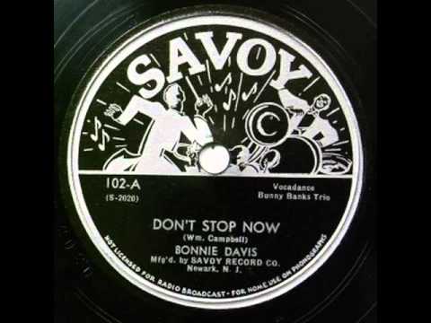 Don't Stop Now by Bunny Banks Trio