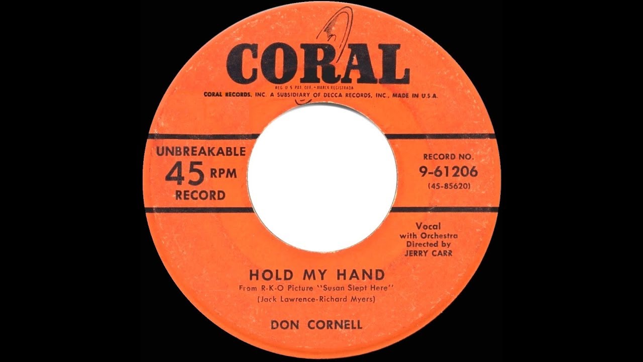 Hold My Hand by Don Cornell