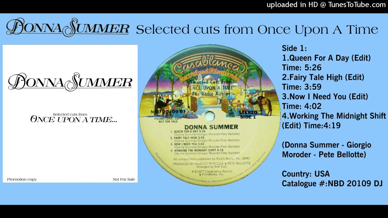 Once Upon a Time... (all cuts) by Donna Summer