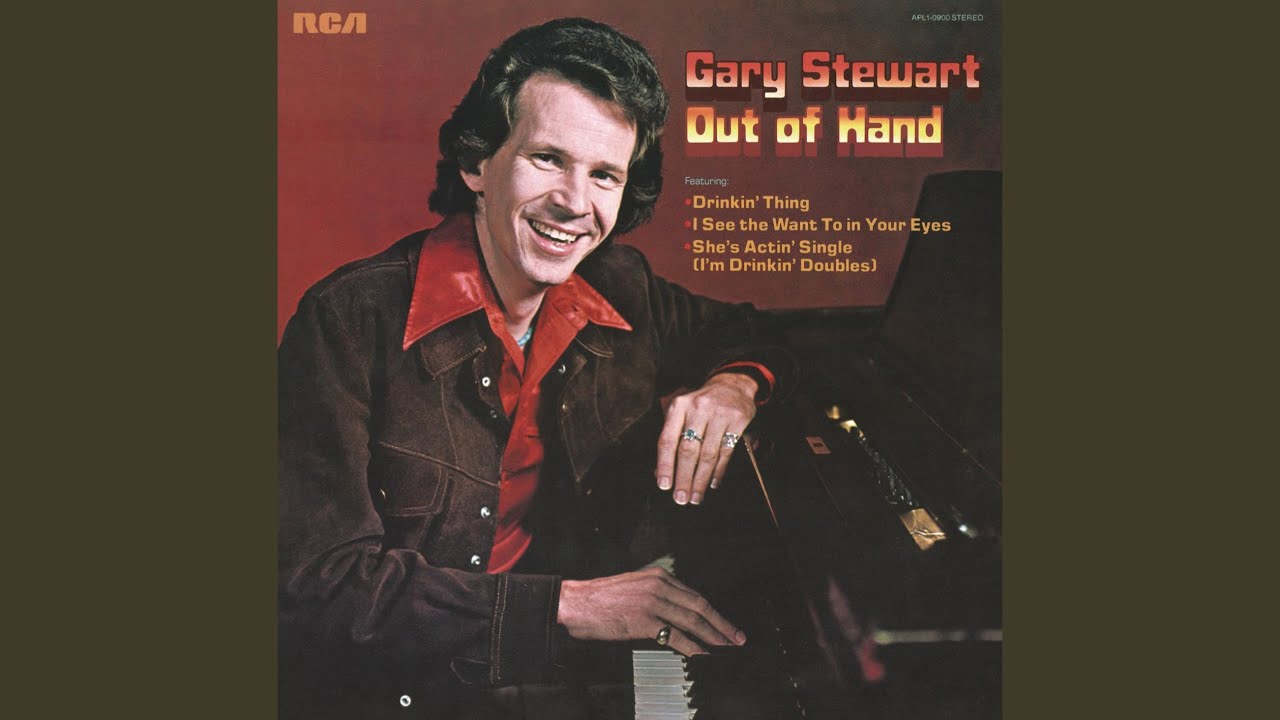 She's Actin' Single (I'm Drinkin' Doubles) by Gary Stewart